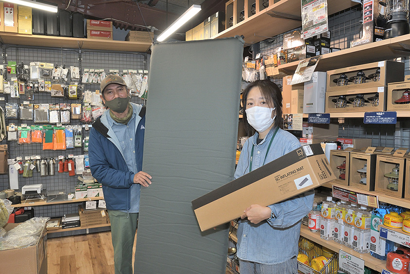 Qualz「SCインフレーティングマット シングル」