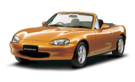 ロードスターの魅力、さらに広がる 2代目 マツダ・ロードスター・・・・・・懐かしの名車をプレイバック