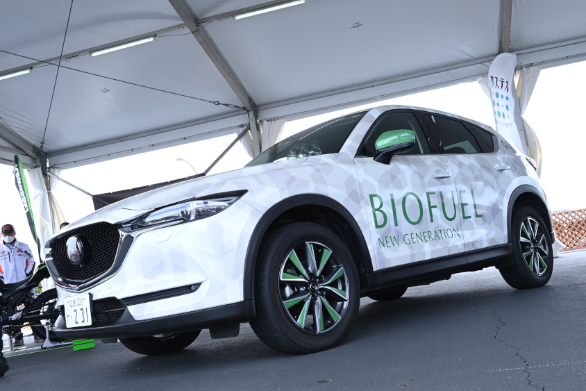 MAZDA CX-5 BIO-FUEL公道実証実験車