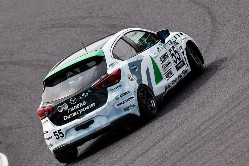 55号車MAZDA2 Bio concept