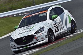 55号車 MAZDA SPIRIT RACING MAZDA2 Bio concept