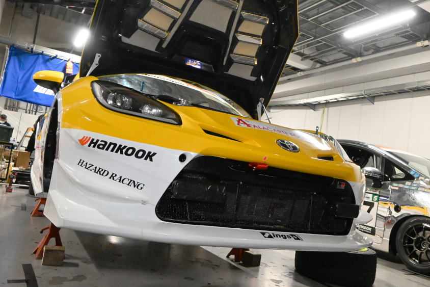 ウェッズスポーツGR86のフロント