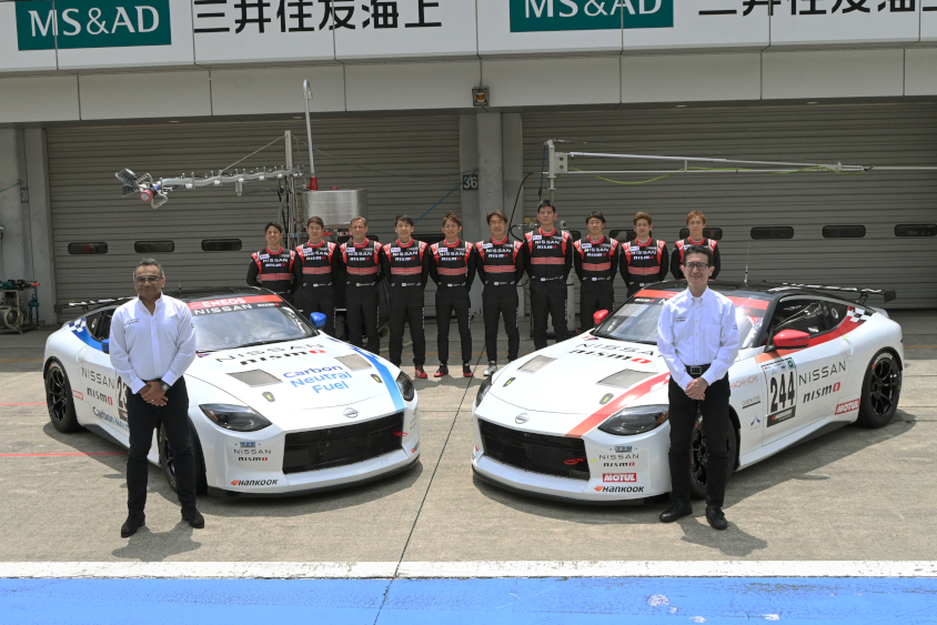 スーパー耐久第2戦富士】日産がカーボンニュートラル燃料の
