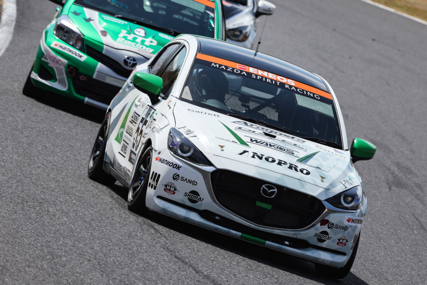 #55 MAZDA SPIRIT RACING MAZDA2 Bio concept