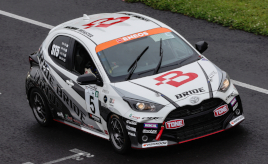 【スーパー耐久第3戦SUGO】フィットの後継車はヤリス！ その開発状況と見並代表がチームBRIDEに詰め込む想いとは？