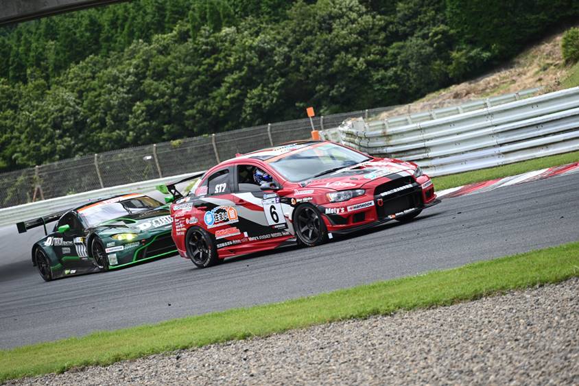 スーパー耐久第4戦オートポリス　6号車　新菱オート☆夢住まい館☆ＤＸＬ☆ＥＶＯ１０