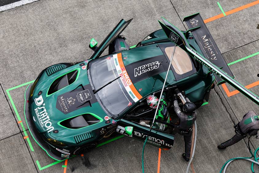 2022スーパー耐久第4戦オートポリス 決勝　777号車　D'station Vantage GT3