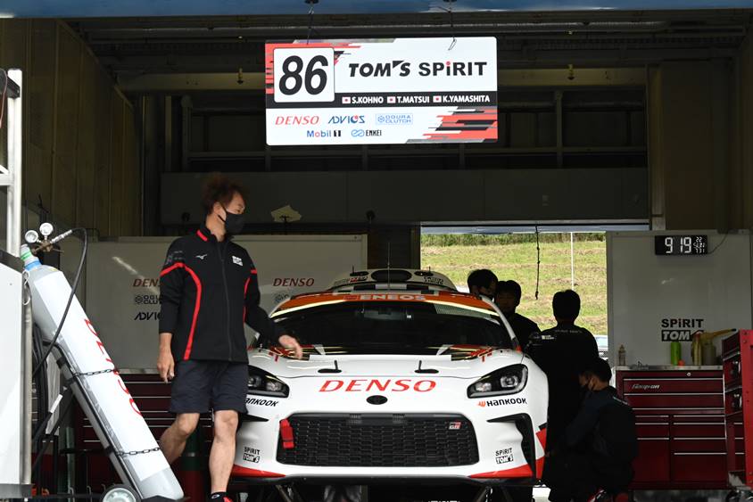 スーパー耐久第4戦オートポリス 86号車 TOM'S SPIRIT GR86