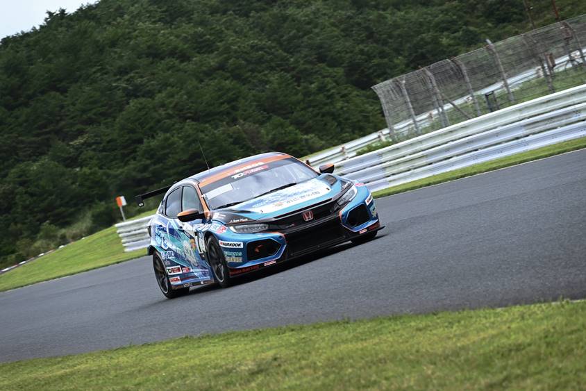 2022スーパー耐久第4戦オートポリス 決勝  75号車　Team Noah HONDA CIVIC TCR　5ZIGEN 