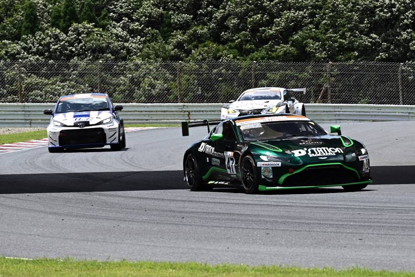 2022スーパー耐久第4戦オートポリス 決勝 47号車 D'station Vantage GT8R