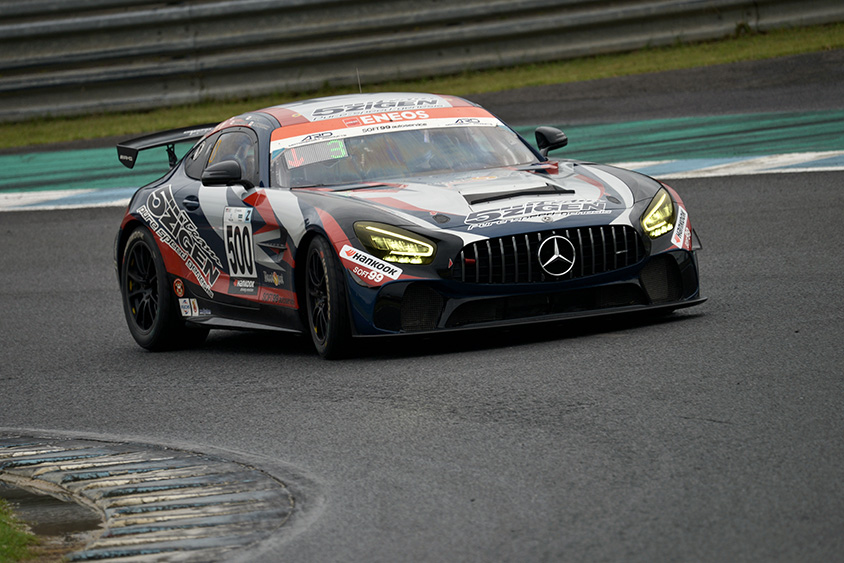 スーパー耐久第５戦もてぎ　500号車(5ZIGEN AMG GT4)