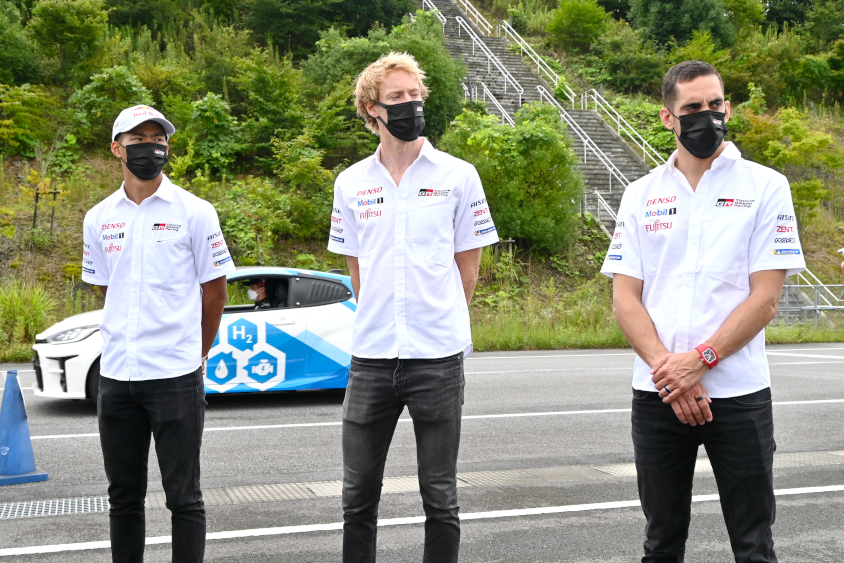 WEC に参戦するTOYOTA GAZOO Racing8号車のドライバー