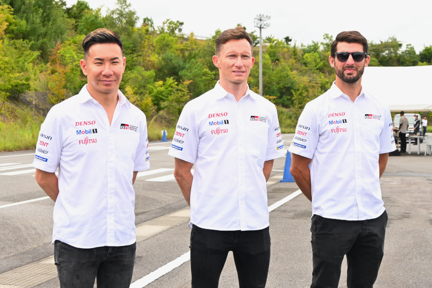WEC に参戦するTOYOTA GAZOO Racing7号車のドライバー