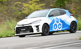 WECドライバーが水素エンジンの“音”と“パワー”を堪能！ MIRAIへは「充填時間の短さが武器」