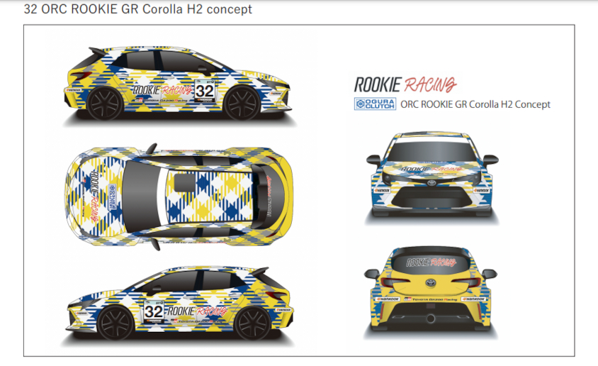32 ORC ROOKIE GR Corolla H2 concept