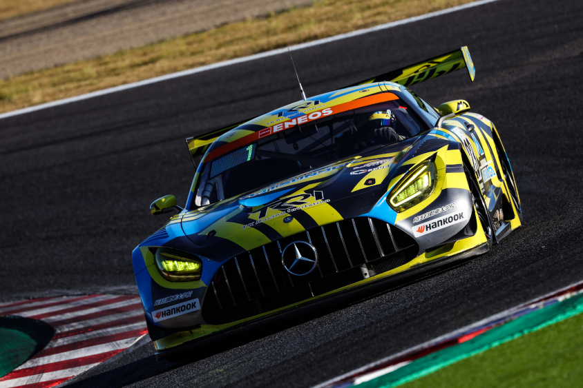 ST-X 3位 23号車 TKRI松永建設AMG GT3