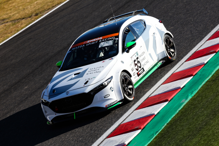 ST-Q 55号車 MAZDA SPIRIT RACING MAZDA3 Bio concept