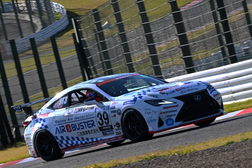 ST-3 2位 39号車 エアバスターWINMAX RC350 55ガレージ TWS　ST-3シリーズチャンピオン