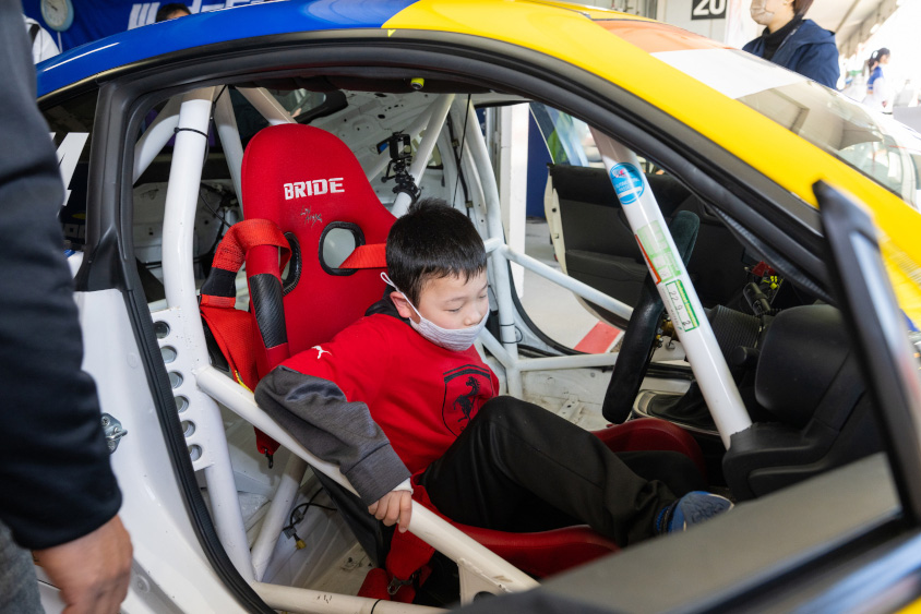 WedsSport GR86の運転席体験1人目