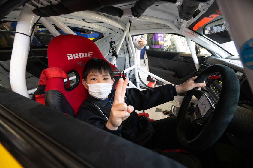 WedsSport GR86の運転席体験4人目