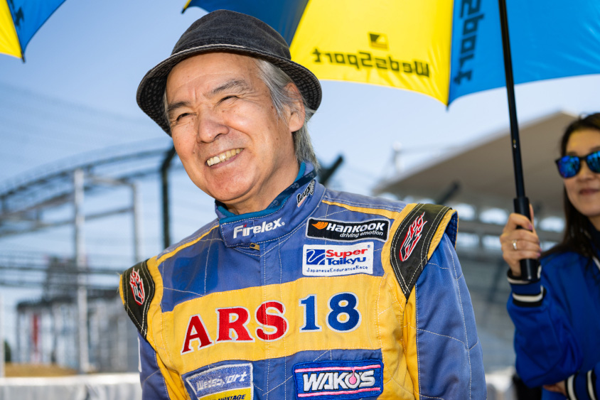 浅野レーシングサービス代表　浅野武夫選手