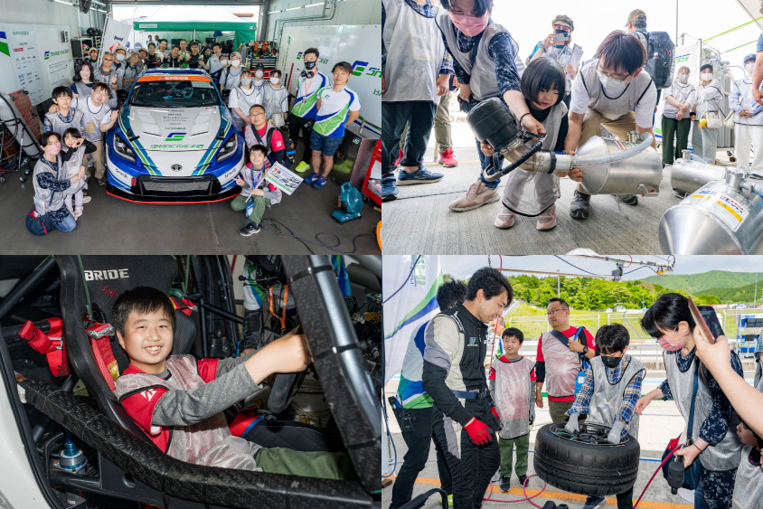 GAZOOピットツアーを人気と実力を兼ね備えた「SHADE RACING」の全面協力で開催！ メカニックのお仕事も体験