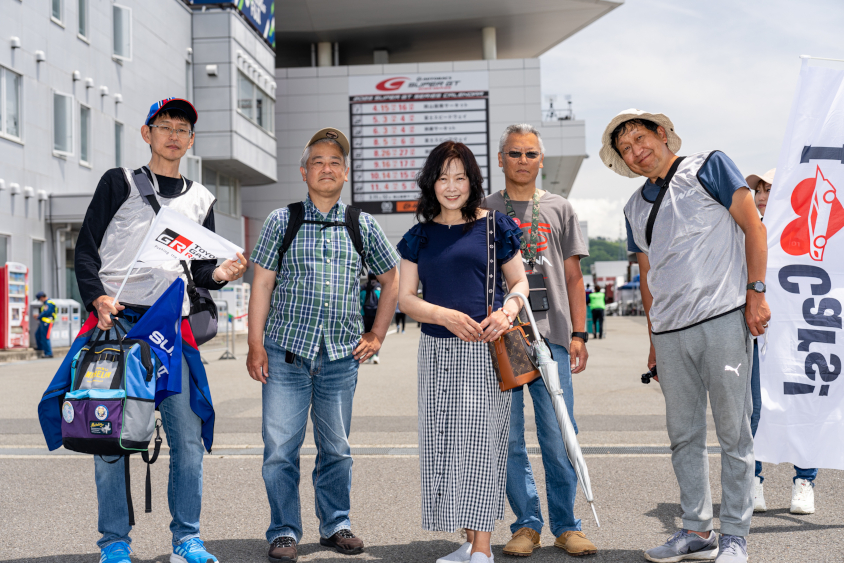 GAZOOピットツアーを「とても貴重な体験だった」と話してくださった参加者のみなさま