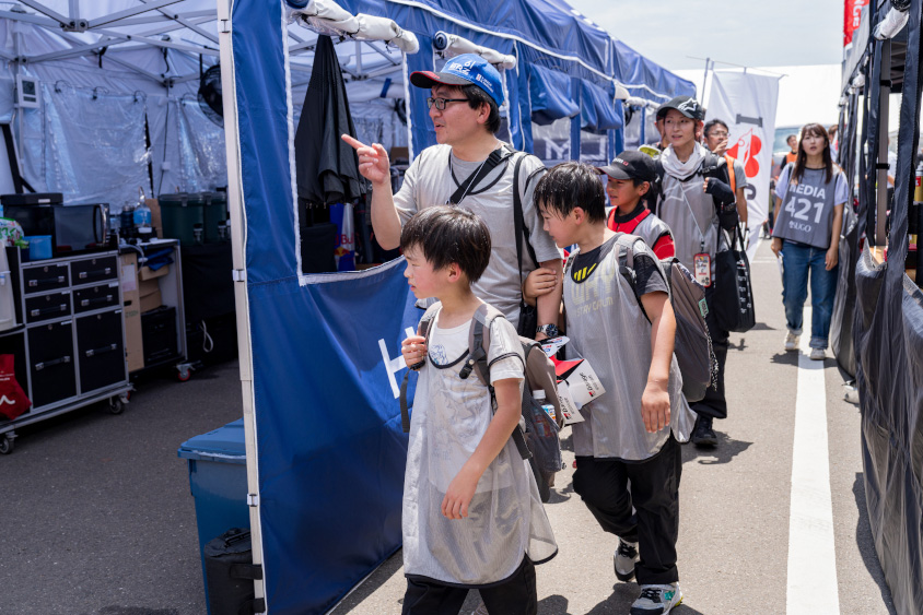 GAZOOピットツアーがこれから始まる