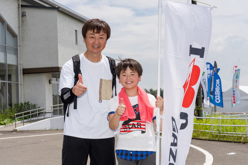 GAZOOピットツアーの参加者