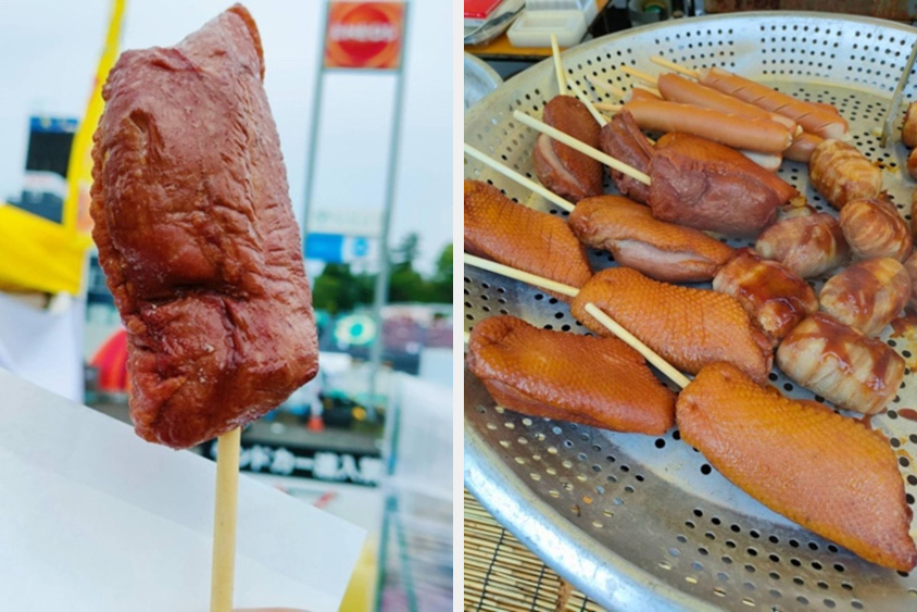 スポーツランドSUGOで食べられる合鴨の蒸し焼き