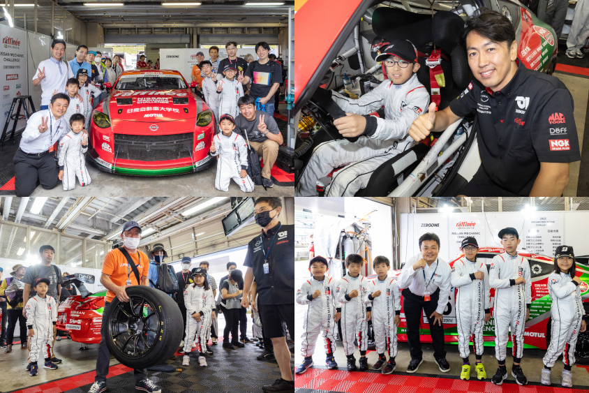 GAZOOピットツアーを新旧Zで参戦の「TEAM ZEROONE」の全面協力で開催！ メーカーの垣根を越えTGRの高橋プレジデントもサプライズ参加！