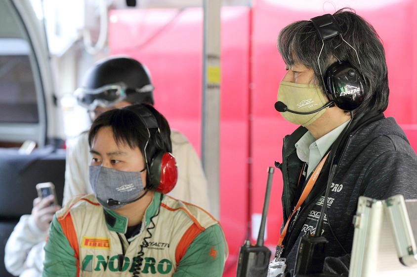 野上敏彦監督と野上達也選手