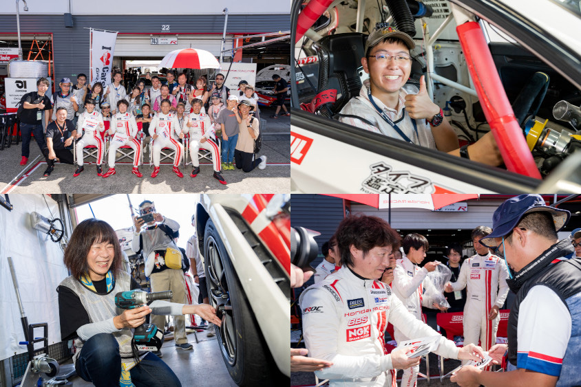 ホンダファン大興奮！GAZOOピットツアーを新型シビックタイプRで挑む「Honda R&D Challenge」全面協力で開催！