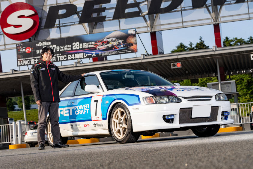 スーパー耐久第2戦富士の愛車撮影のカローラ