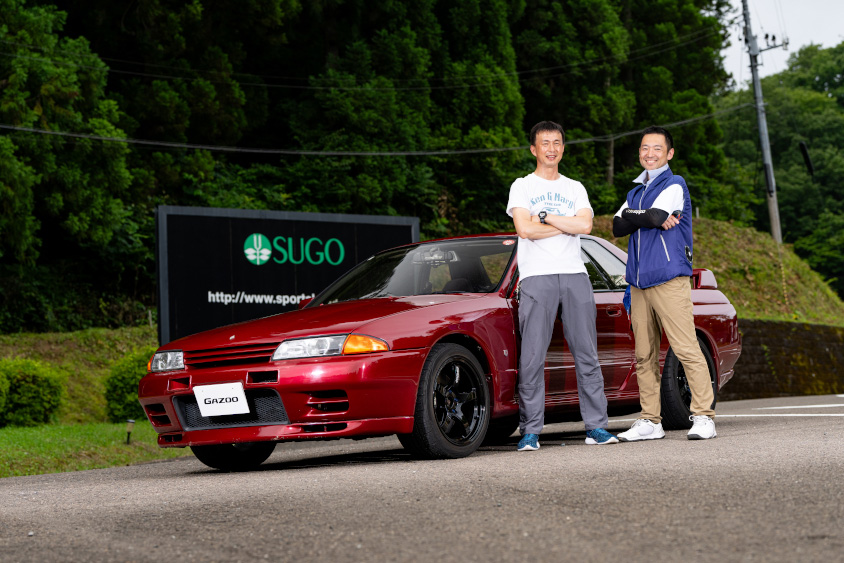 スーパー耐久第3戦SUGOの愛車撮影の日産スカイ欄GT-R（R32）