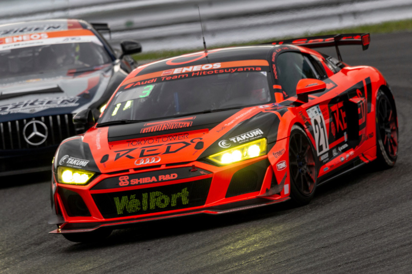 #21 Hitotsuyama Audi R8 LMS GT4　(c)スーパー耐久機構
