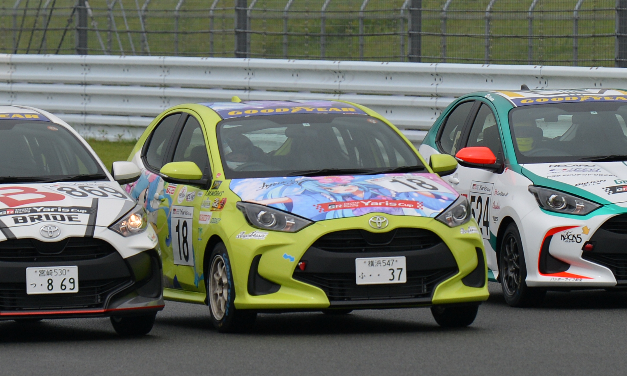 2021ヤリスカップの車名と結果一覧（車体No2号車～32号車）