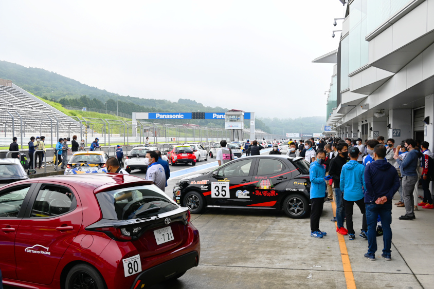 ヤリスカップ（Yaris Cup 2021）ピットロード