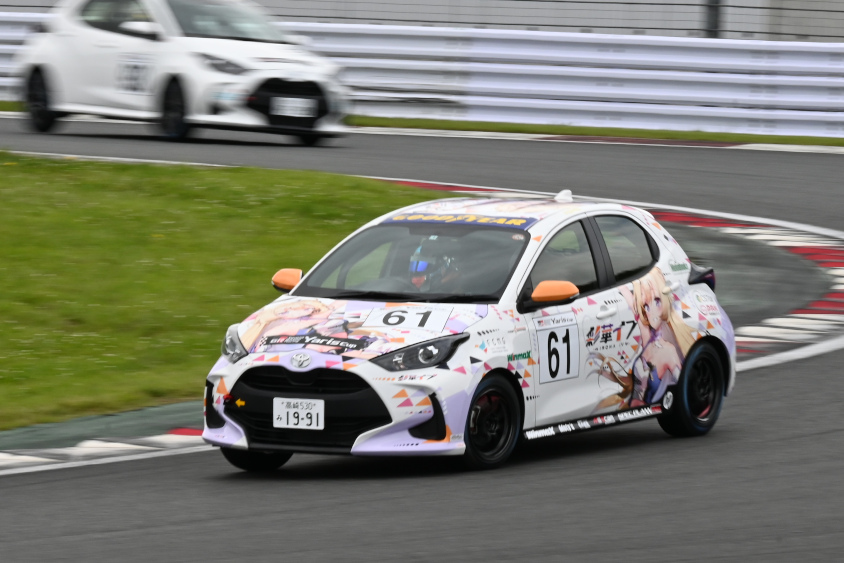ヤリスカップ（Yaris Cup 2021）#61 PAK☆SPEC7 Yaris 松本康平選手