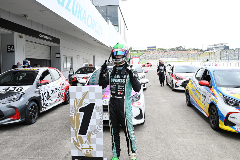 99号車KTGYIC京都WMYarisの大島和也