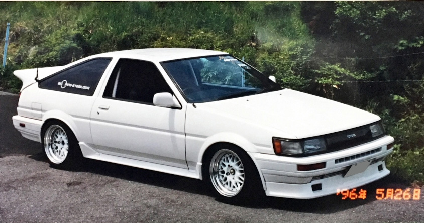 谷口信輝のトヨタ・カローラ レビン