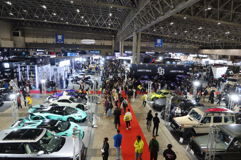 東京オートサロンの会場イメージ
