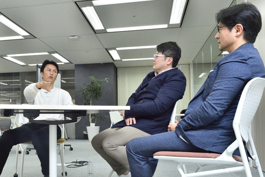 谷口信輝、山本シンヤ、安東弘樹