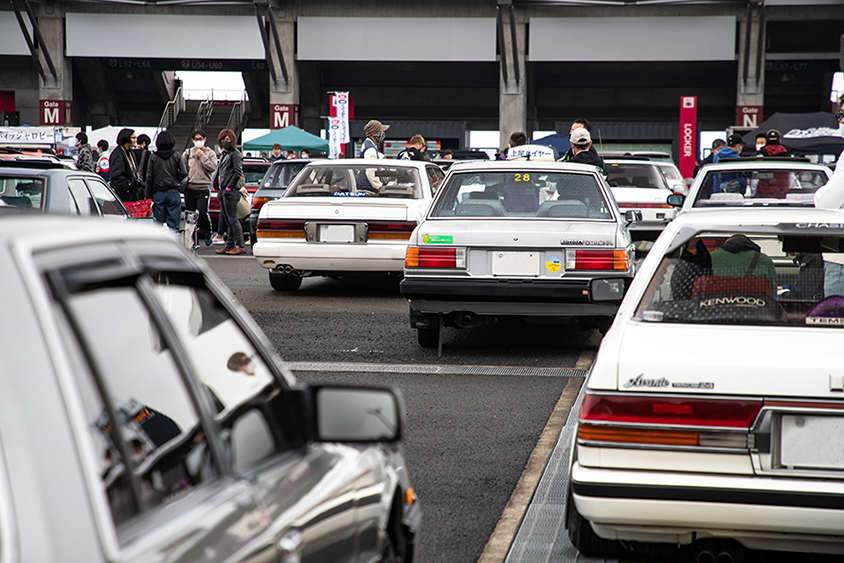 懐かしの名車から思い思いのカスタマイズまで勢揃い ハチマルミーティング でback To 80s気分 トヨタ自動車のクルマ情報サイト Gazoo