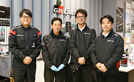 日本最北のGRガレージ札幌厚別通は、クルマの楽しさを提供する熱いスタッフが揃う、町いちばんのショップだ！