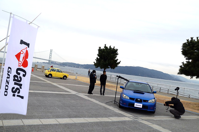 GAZOO愛車広場 出張撮影会 in 兵庫の撮影風景