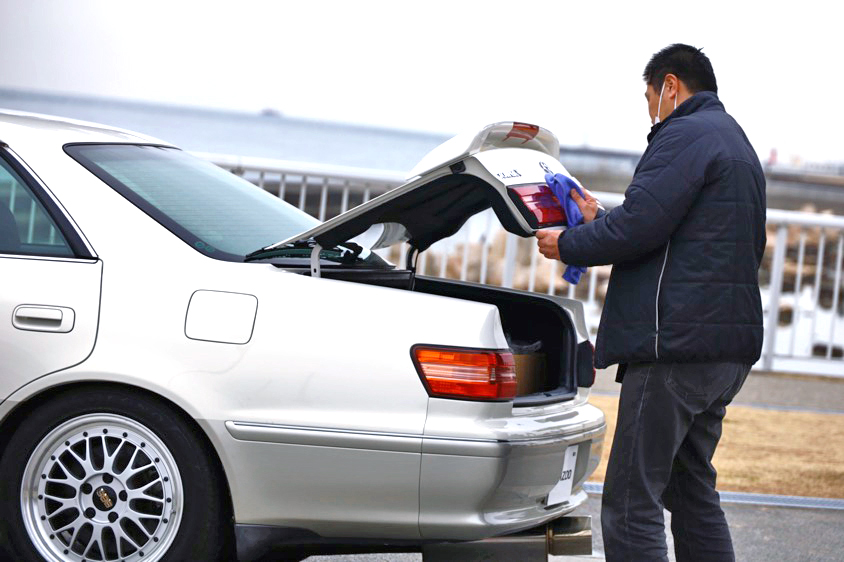 GAZOO愛車広場 出張撮影会 in 兵庫で取材またマークⅡ