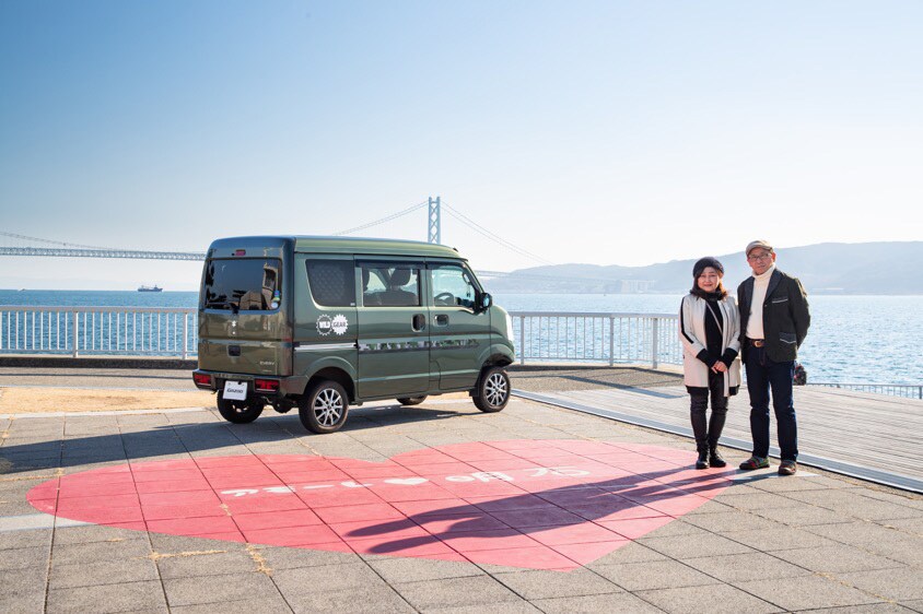 GAZOO愛車広場 出張撮影会 in 兵庫のアモーレとエブリイ