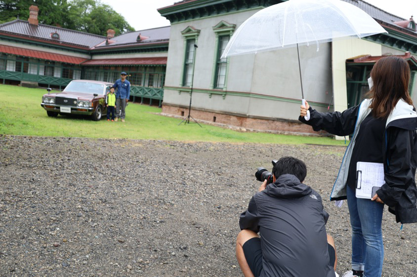 トヨタ・クラウンと旧弘前偕行社