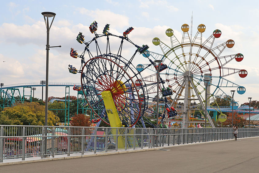 愛車広場 出張取材会 in 北関東 カンセキスタジアムからみたとちのきファミリーランド
